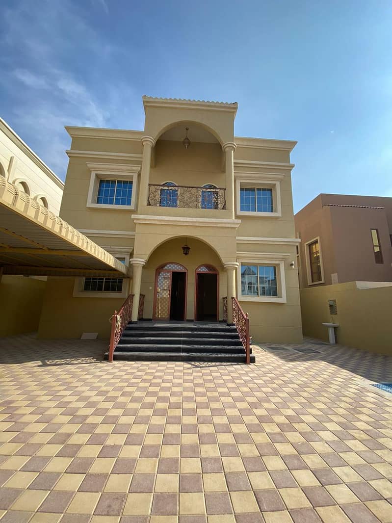 Magnificent offer Brand New 5-Bedroom Villa for Sale | Spacious and luxury | 5 master rooms| Big Majlis+ 2 hall | Maid room | close to all services in AL Mowaihat Ajman