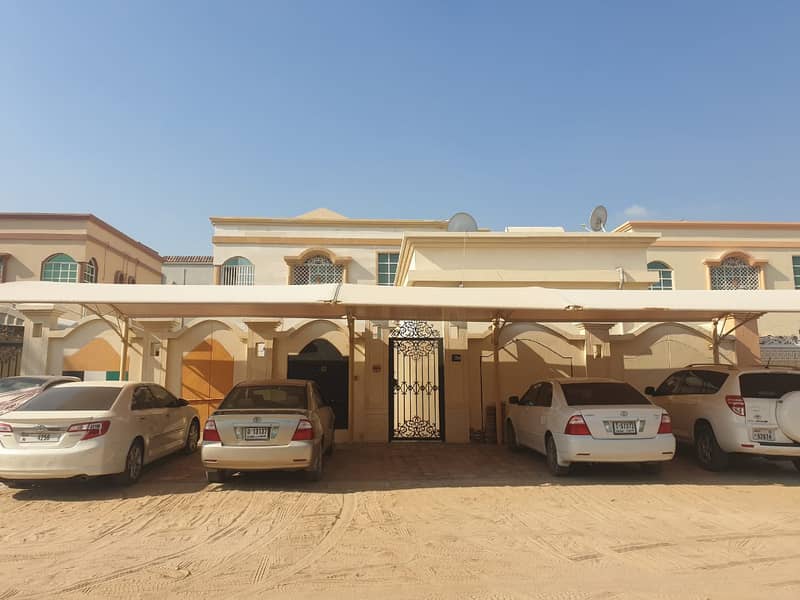 Villa for sale with electricity and water in Al Rawda 2, in excellent condition, close to all services, shopping centers and hypermarkets, second piece of Al-Qar Street