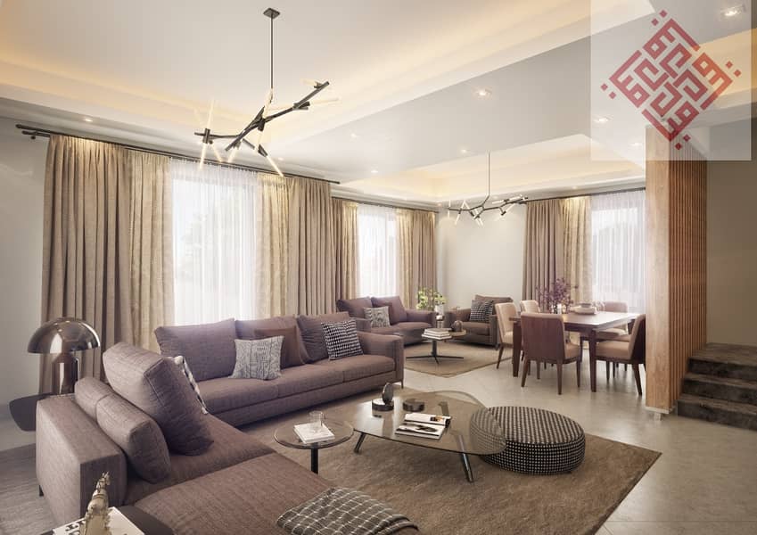 17 Spacious 3 Bedrooms Villa is available for Sales in Sharjah Garden City