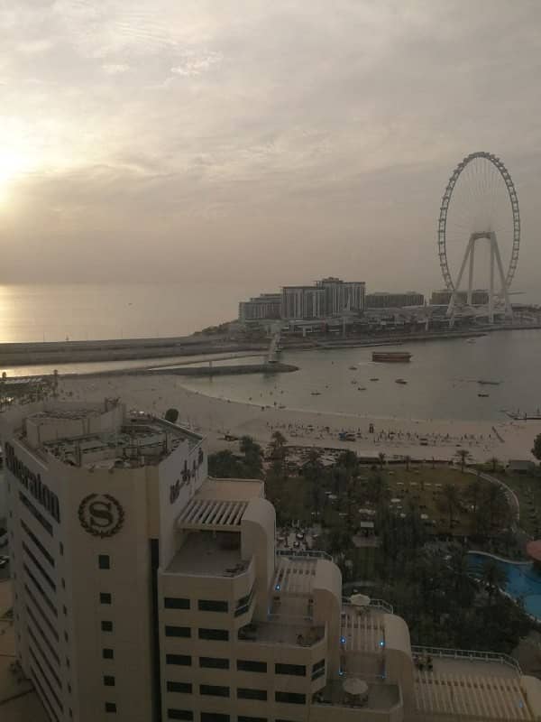 2 2br sea view for rent in Shams  JBR