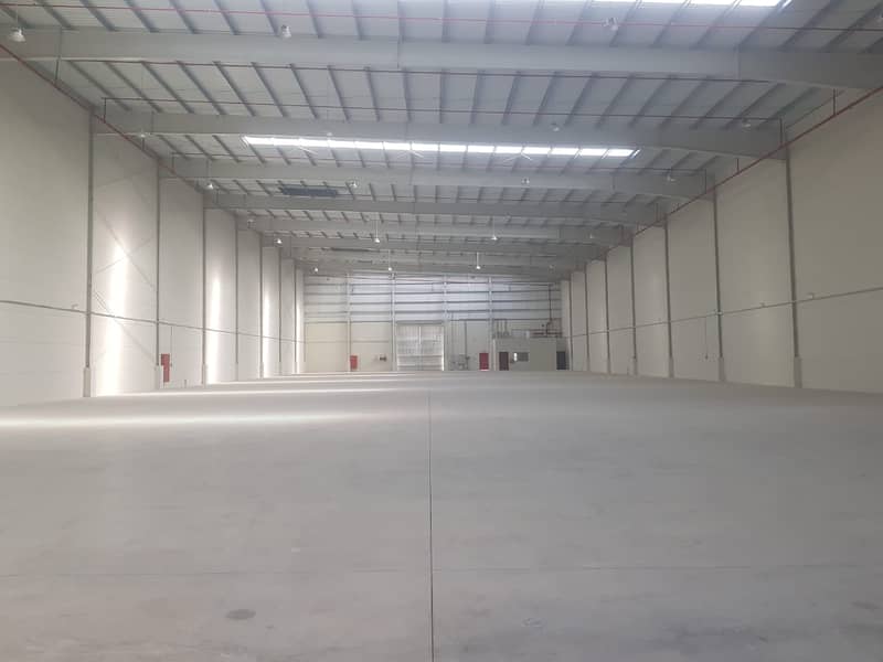 34000 Sq ft Insulated [BRAND NEW] Warehouse with Very Good Height, and Power.