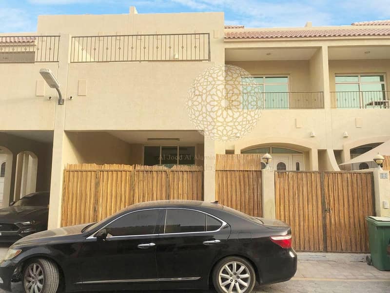 SWEET AND LOVELY 3 MASTER BEDROOM COMMUNITY VILLA FOR RENT IN KHALIFA CITY A WITH ALL FACILITIES