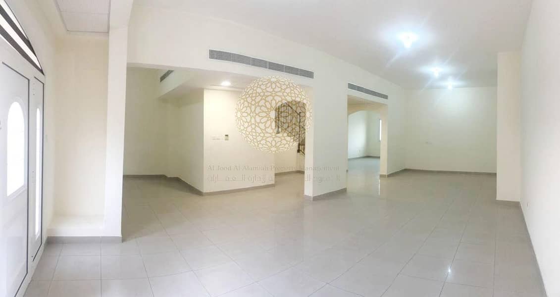 6 SWEET AND LOVELY 3 MASTER BEDROOM COMMUNITY VILLA FOR RENT IN KHALIFA CITY A WITH ALL FACILITIES