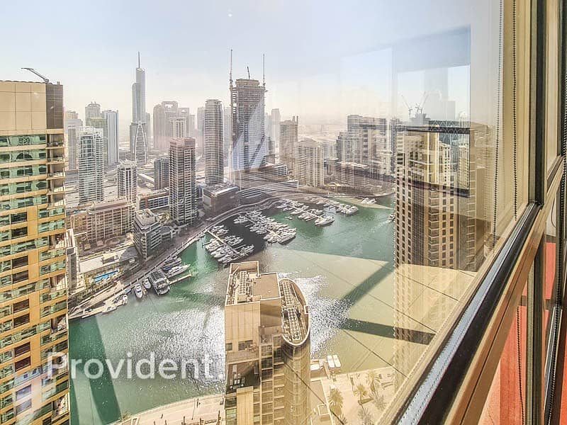 5 Upgraded | High Floor with Full Marina View