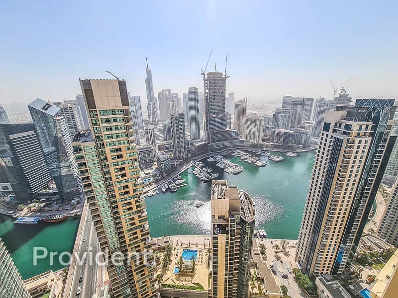 10 Upgraded | High Floor with Full Marina View
