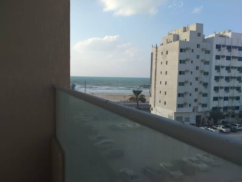 Brand new 1 bhk with balcony ,with two washroom on Ajman Cornish.