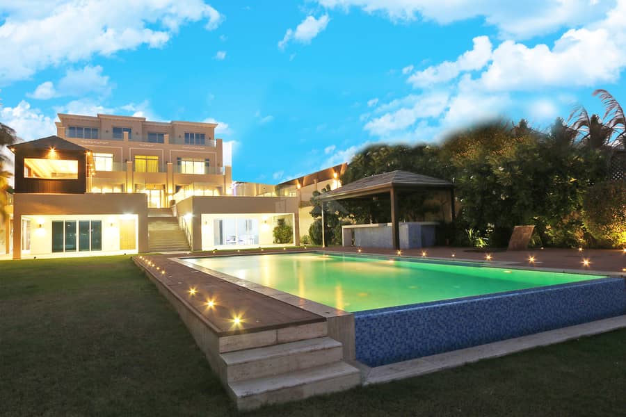 luxury and modified villa with basement and marsa
