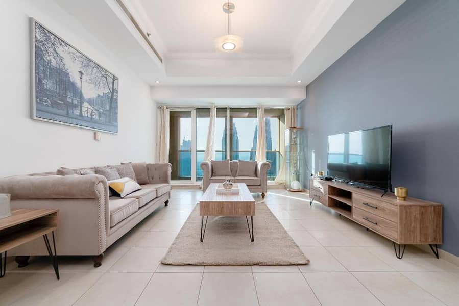 2BR, Churchill Tower, Full Canal and Sea view