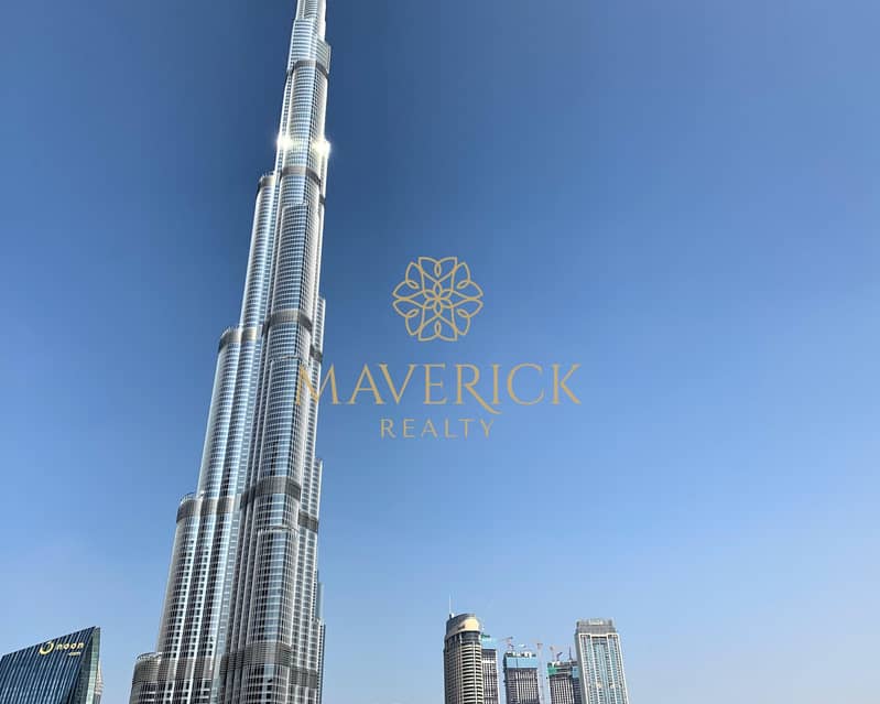 Fountain+Burj View | Furnished 3BR+Maids/R