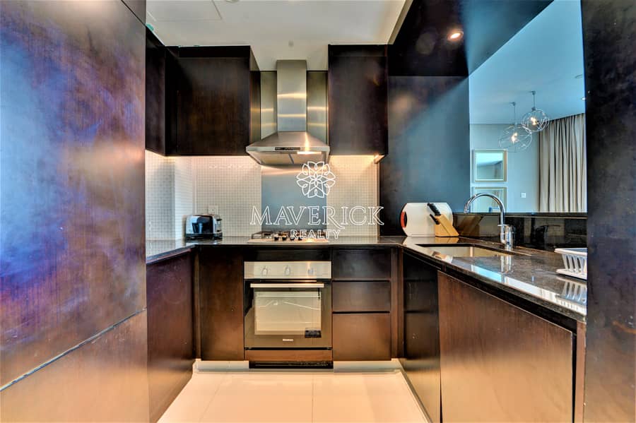 6 Luxury Furnished 2BR | High Floor | Canal View