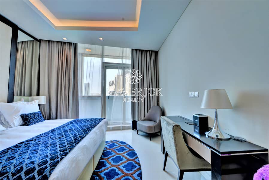 9 Luxury Furnished 2BR | High Floor | Canal View