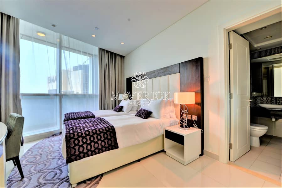 15 Luxury Furnished 2BR | High Floor | Canal View
