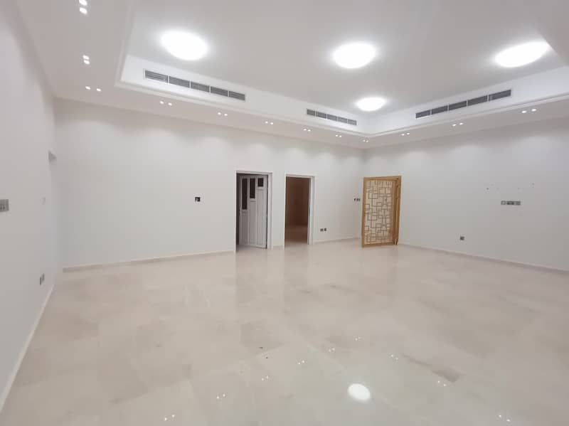 Amazing Deal Super luxury villa Perfect fit for Family located in al warqaa (4 bed room master + 2 hall + majls + maid room +  kitchen + garden + parking+ service block )