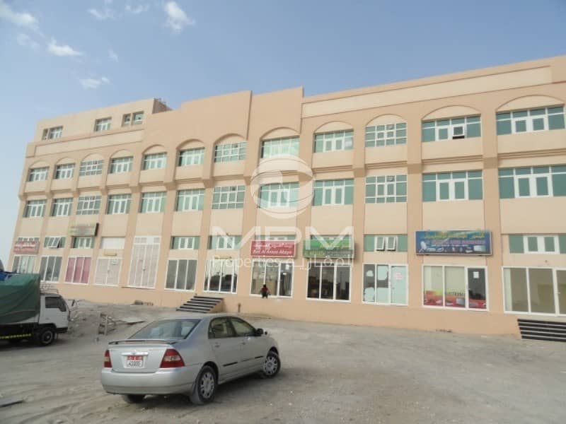 Two Shops are available in Al Wathba
