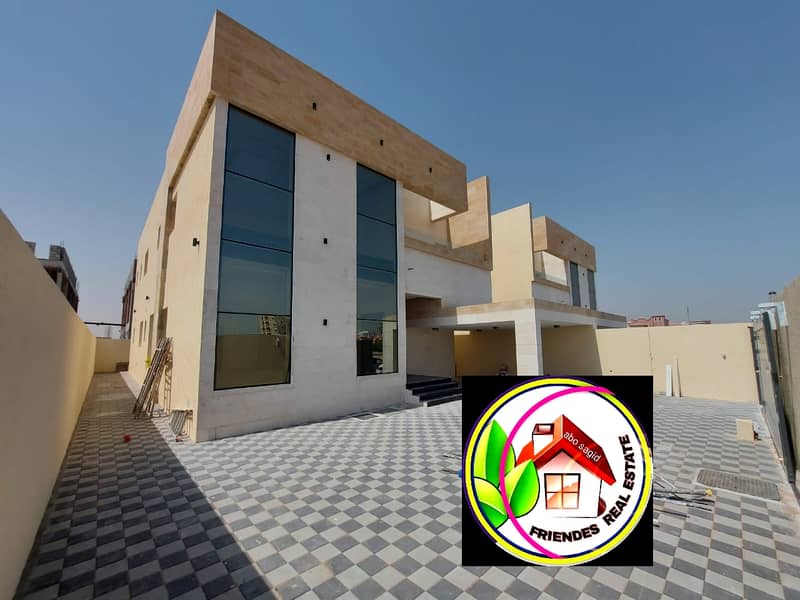 Modern design villa, personal finishing with high-quality building materials, excellent location, with the possibility of Islamic bank financing