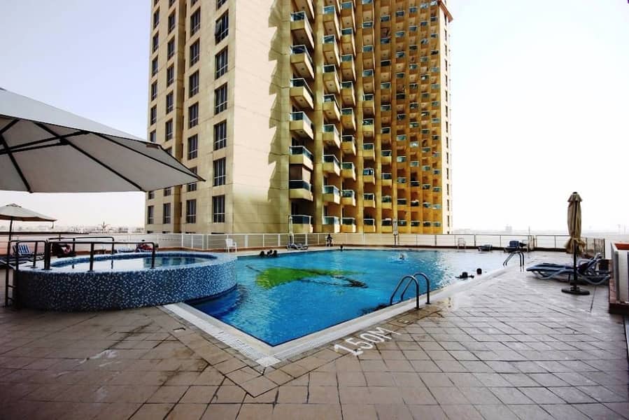 شقة في أبراج ذا كريسينت مدينة دبي للإنتاج 38000 درهم - 2714307
