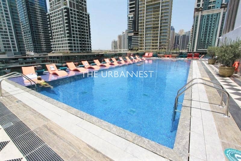 18 Full Lake View | 2 Bed w Balcony n Maid | Parking