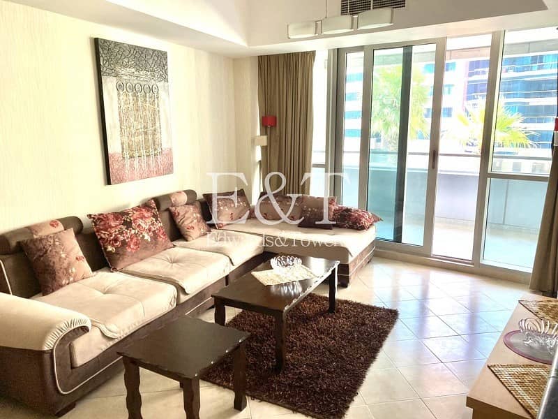 2 Fully Furnished | 1BR | Pool View | Chiller Free