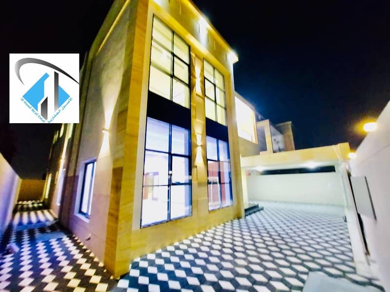 Without down payment buy New villa in ajman freehold for all nationalities excellent location and finishing on the main road directly to Shk. Md bin Zayed road freehold for all nationalities.