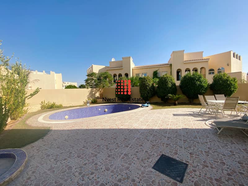 3 Fully Upgraded/Corner 4 Bedroom Villa/Private Swimming pool/Al Waha Dubailand