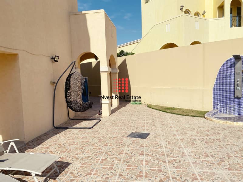 5 Fully Upgraded/Corner 4 Bedroom Villa/Private Swimming pool/Al Waha Dubailand