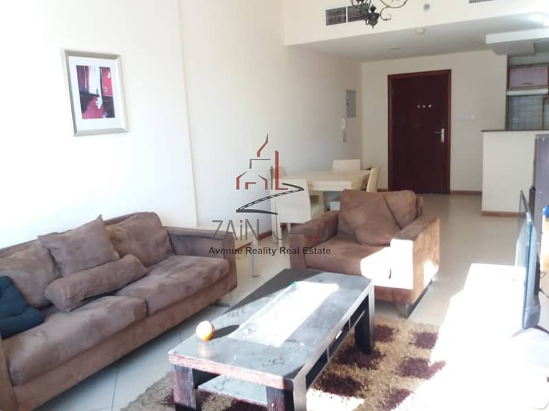 Lovely Furnished 1 BR Apt | Big Balcony | Higher Floor | DM