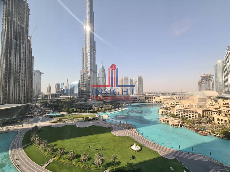 EXCLUSIVE 2 BED | STUNNING BURJ KHALIFA AND FOUNTIAN VIEW