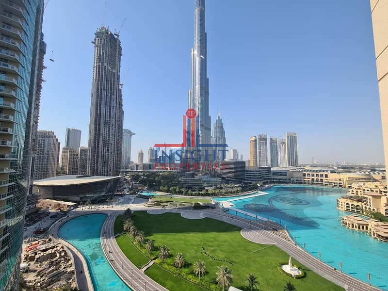 4 EXCLUSIVE 2 BED | STUNNING BURJ KHALIFA AND FOUNTIAN VIEW