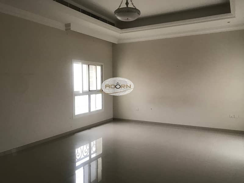 13 Spacious 5 bedroom plus maid independent villa with private pool in and garden in Al Qouze