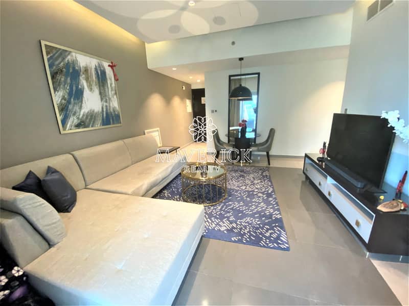 3 Exclusive! Canal View | Furnished 1BR | 4 Cheques