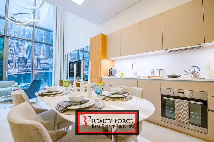 19 DUPLEX 2BR | HIGH FLOOR | PANORAMIC DOWNTOWN VIEW