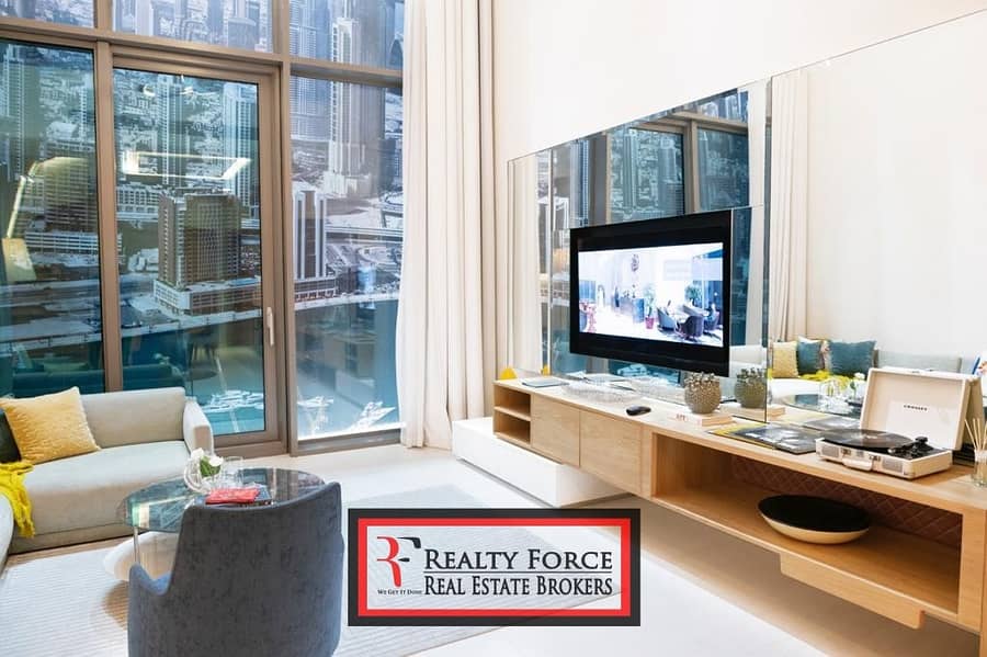 22 DUPLEX 2BR | HIGH FLOOR | PANORAMIC DOWNTOWN VIEW