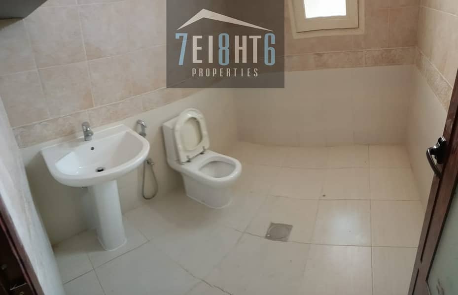 10 Outstanding property:  4 b/r good quality independent villa + maids room + large garden for rent in Umm Al Sheif