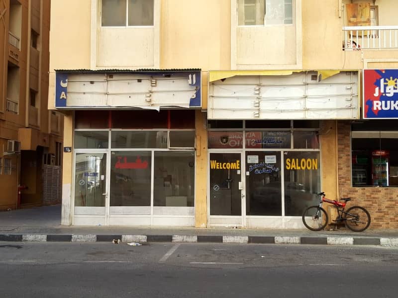 Shop available for rent in Al Qassimia Area