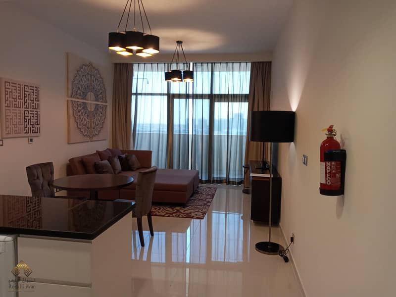 14 Luxury and Brand New 1 Bedroom Hall Apartment Available for Rent in DAMAC Ghalia