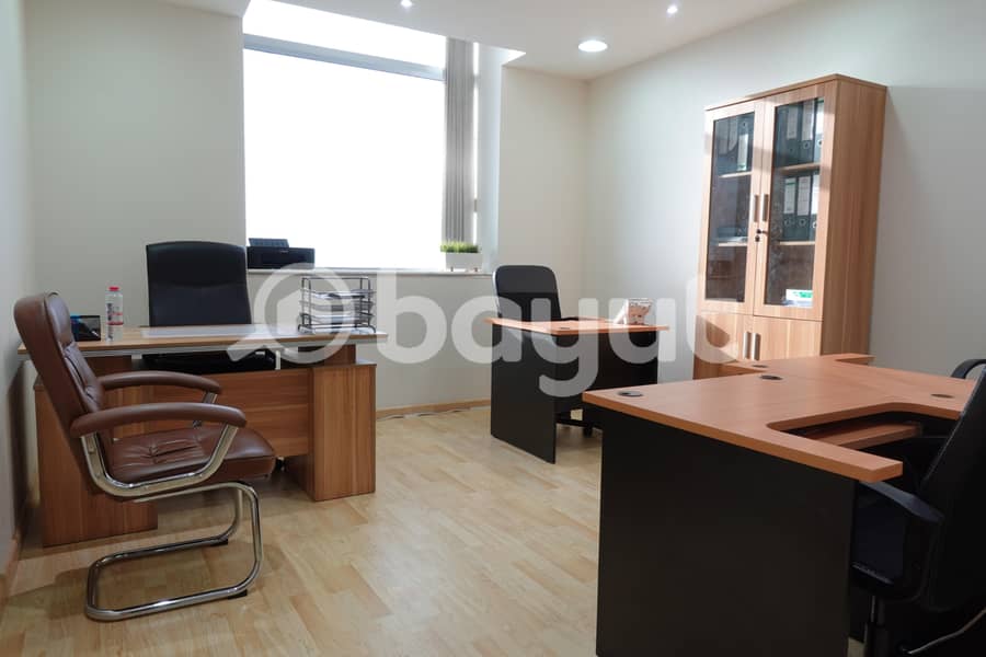 FULLY FURNISHED OFFICES WITH EJARI | AED 17K - 40K | FREE PARKING | BUSINESS SETUP | 0% COMMISSION