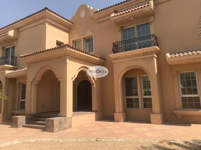 14 Spacious 5 bedroom plus maid independent villa with private pool in and garden in Al Qouze