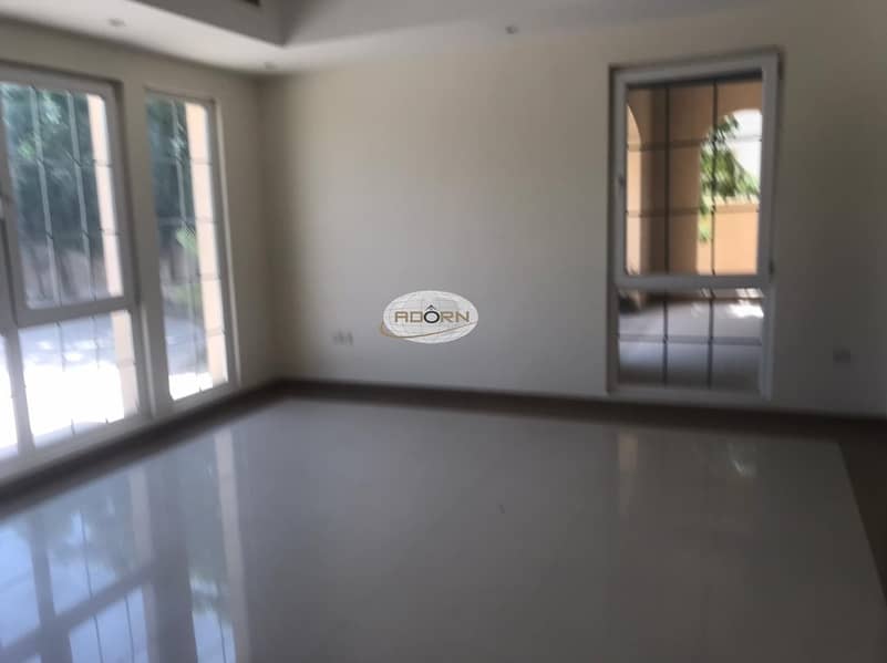 18 Spacious 5 bedroom plus maid independent villa with private pool in and garden in Al Qouze