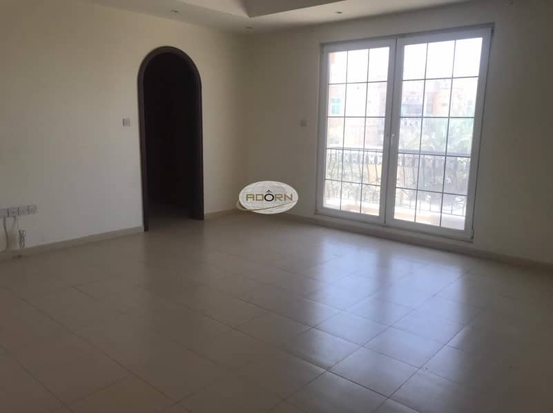30 Spacious 5 bedroom plus maid independent villa with private pool in and garden in Al Qouze