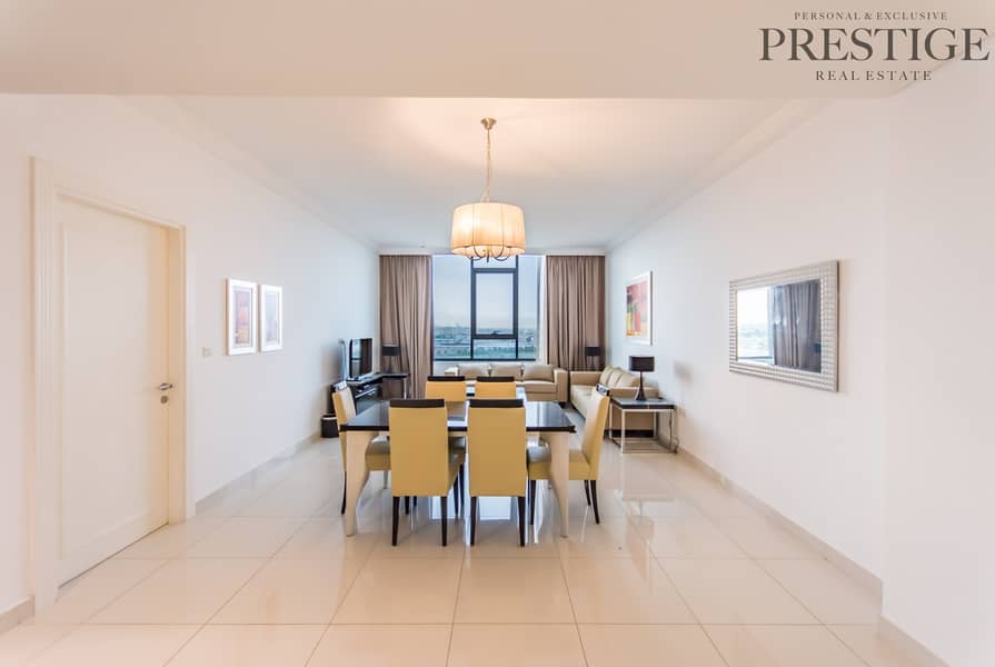 4 2 Bed | High-Floor | Capital Bay | Business Bay