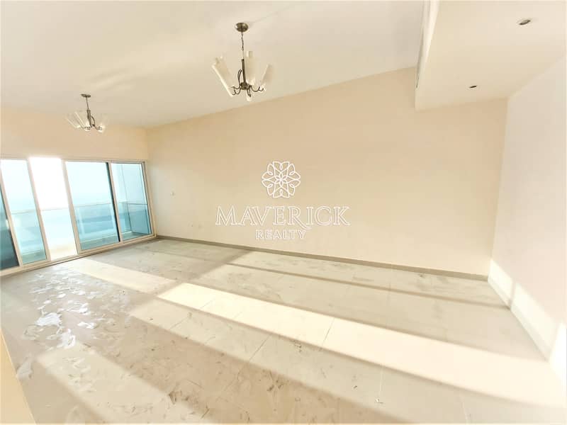 4 Full Sea View | AC Free | Lavish 3BR | 6Cheques