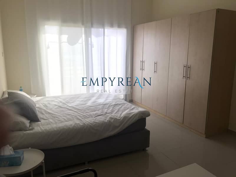 6 ATTRACTIVE PRICE|FURNISHED STUDIO WITH BALCONY | WITH GYM AND POOL