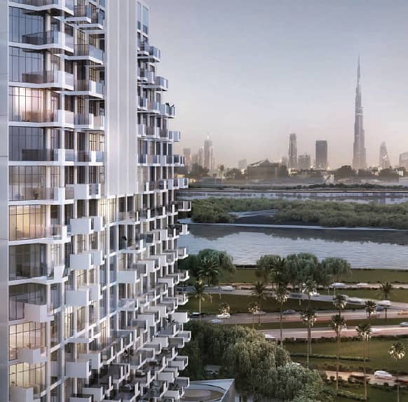 位于阿尔贾达法住宅区，迪拜健康城2区，阿齐兹溪畔景观公寓大楼 的公寓 410000 AED - 5176553