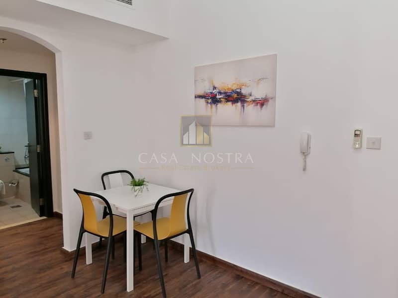 15 Spacious Furnished 1BR with Balcony Closed Kitchen