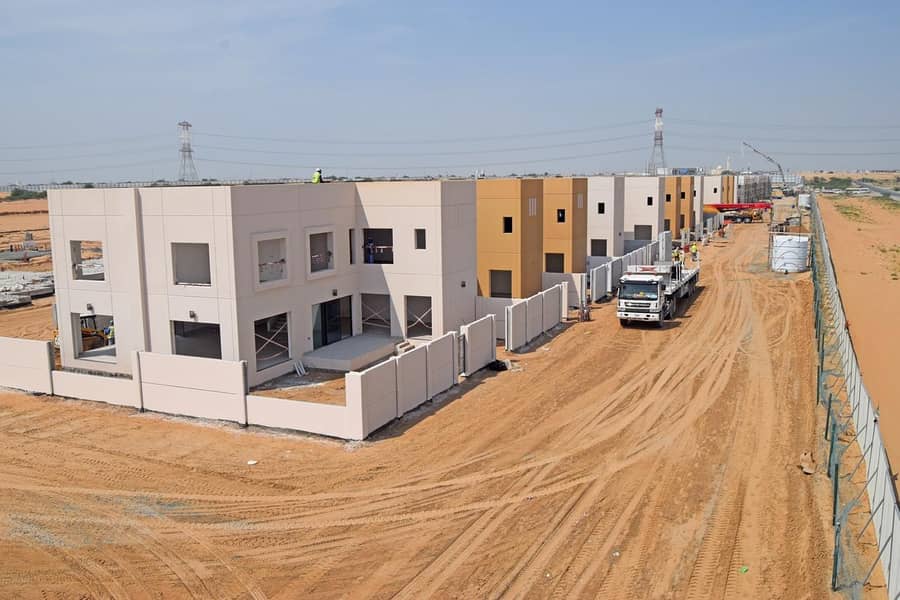 9 the new designs of 3 Bedroom townhouses in Sharjah Sustainable City