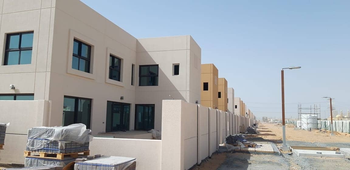 13 the new designs of 3 Bedroom townhouses in Sharjah Sustainable City