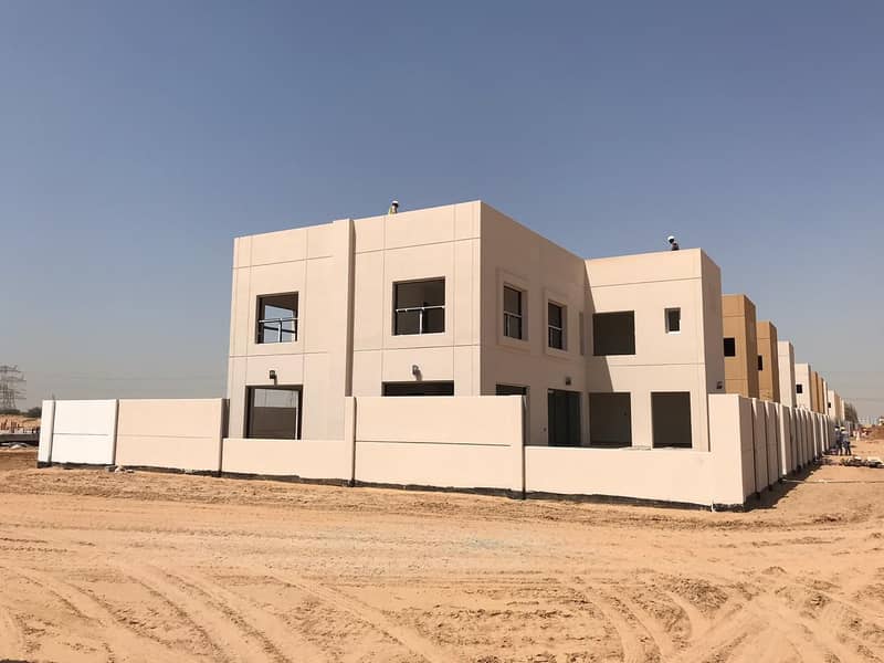 14 the new designs of 3 Bedroom townhouses in Sharjah Sustainable City
