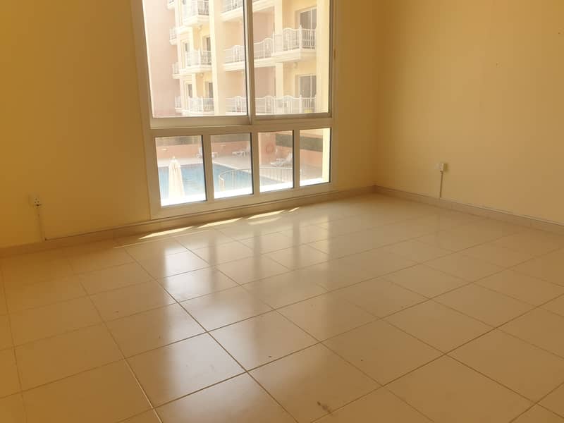 7 Pool view | Spacious 1 bed with Storage | Ground