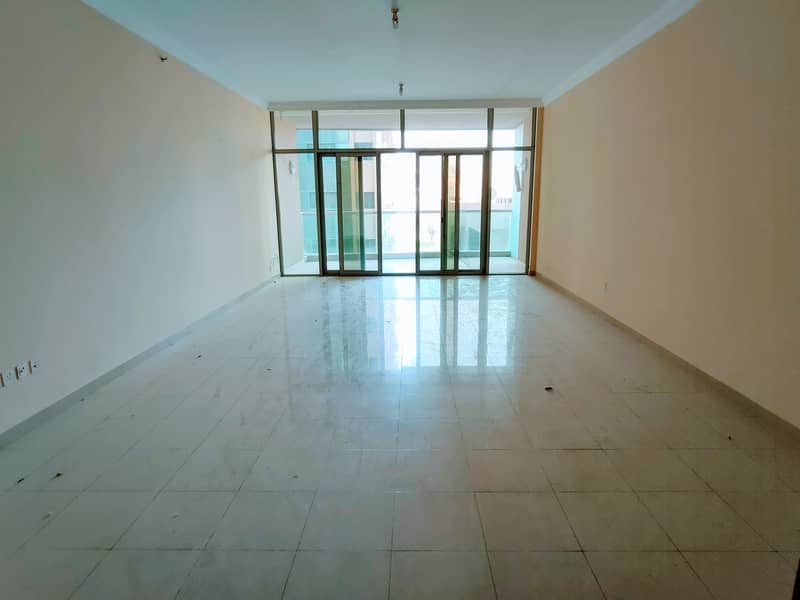 Open View | Free Month/Chiller AC/Parking | Specious 2BR with Both Master B/Room/Balcony | Majaz 3