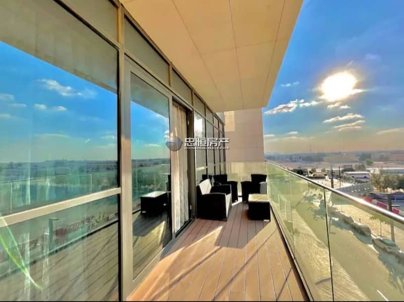 Huge Balcony | Furnished  Bright 2 BR in City Walk